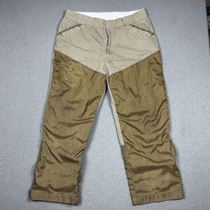 Bushmaster Canvas Workwear Brush Guard Pants Men's 40x32 Beige Brown